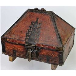 17th century Alms or tithing box
