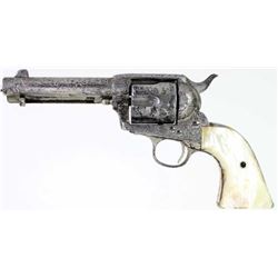 Factory engraved Colt SA .38 cal. SN21XXXX