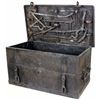 Image 4 : 17th C. iron bound armada or treasure chest,