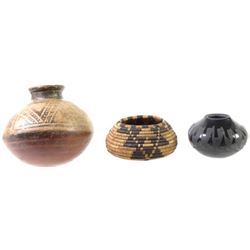 Collection of 3 pots