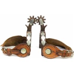 Crockett single mounted spurs