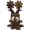 Image 2 : Large double mounted spurs stamped Overton