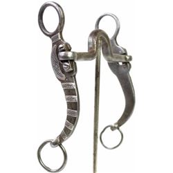 Eddie Hulbert maker stamped loose jaw bit