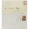 Image 1 : Collection of 2 rare envelopes