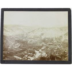 Original cabinet card of Deadwood, South Dakota