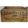 Image 1 : Large Arbuckles Roasted Coffee crate