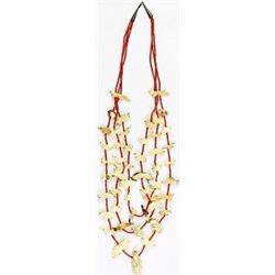 3 strand Zuni fetish necklace