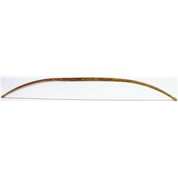C.1900 possibly Ute painted wooden bow
