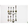 Image 4 : Collection 9 antique souvenir spoons