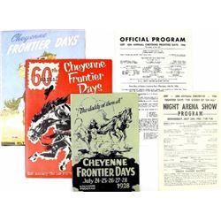 3 Cheyenne Frontier Days rodeo programs