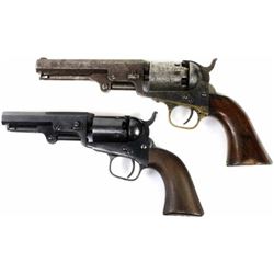 Collection of 2 antique revolvers