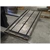 Image 2 : Steel 3 Slot Milling Table, Overall: 34" x 15" x 6.5"