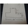 Image 8 : Steel 3 Slot Milling Table, Overall: 34" x 15" x 6.5"