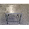 Image 3 : Heavy Duty Steel Work Table, Overall: 24" x 24" x 27.5"