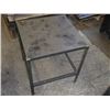 Image 1 : Heavy Duty Steel Work Table, Overall: 24" x 24" x 27.5"