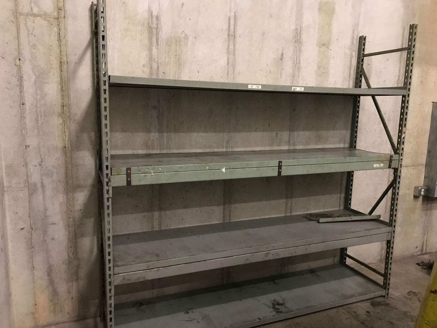 Storage Shelving Unit, Overall: 24" x 96" x 96" - BTM Industrial