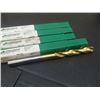 Image 2 : New Precision Twist Drills 14.75mm Tin Coated Coolant Thru Drills