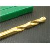Image 3 : New Precision Twist Drills 14.75mm Tin Coated Coolant Thru Drills