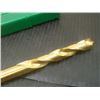 Image 4 : New Precision Twist Drills 14.75mm Tin Coated Coolant Thru Drills