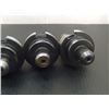 Image 7 : CAT40 Briney End Mill Holders, 8 Total