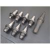 Image 1 : CAT40 Briney/Tecnara End Mill Holders, 8 Total