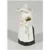 Hand painted Royal Worcester candle snuffer 'The Nun', marks to interior, 11cm high
