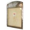 Hammered silver plated Arts and Crafts style photo frame, 42cm high