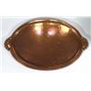 Image 1 : Birmingham Guild Arts and Crafts style oval copper tray, impressed mark to base, 44cm in length