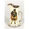 Image 1 : Doulton Seriesware jug, hand coloured and transfer printed with Sir Andrew Acuecheek, marks to base,