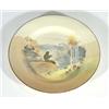Image 1 : Hand coloured and transfer printed Royal Doulton Seriesware plate, depicting Pan playing pipes above