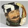 Image 1 : Large hand painted Royal Doulton character jug 'The Trapper', D6609, marks to base, 17cm high