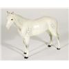 Image 1 : Hand painted Royal Doulton grey dappled horse, marks to base, 22cm high