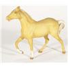 Image 1 : Hand painted Beswick matt glazed tan horse, marks to base, 24cm high