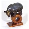 Image 1 : Hand painted USSR brown circus bear, marks to base, 14cm high