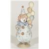 Hand painted Lladro depressed clown figure, marks to base, 20cm high