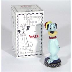 Boxed hand painted Wade 'Huckleberry Hound', marks to base, 15cm high