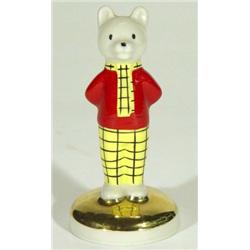 Hand painted Wade 1996 'Rupert the Bear', marks to base, 14cm high