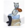 Hand painted Wade collectors' club 1997 'Dick Whittington Cat', marks to base, 11cm high