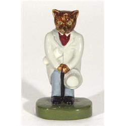 Hand painted Wade 'City Gent Catkins', marks to base, 12cm high