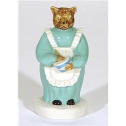 Hand painted Wade 'Cook Catkins', marks to base, 12cm high