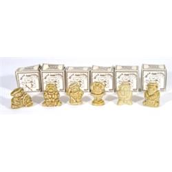 Boxed set of six Wade 'Bear Ambition' figures