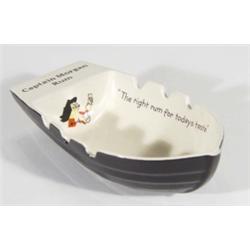 Wade Captain Morgan Rum pub boat, marks to base, 19cm in length