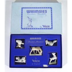 Early boxed set of Wade 'English animal whimsies