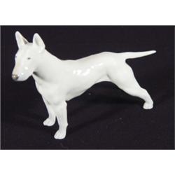 Royal Copenhagen dog, marks to base, 16cm high