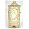 Victorian stoneware Parkers Niagara water filter, relief moulded with flowers, 50cm high