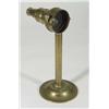 Victorian brass 'Doctor Brewsters' patent no. 48 kaleidoscope on brass stand, 33cm high