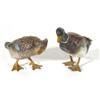 Image 1 : Cold painted Austrian bronze mallard and another duck, 22cm in length