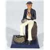 Hand painted demerara rum advertising figure, marks to base, 22cm high