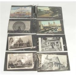 Fourteen topographical postcards including the Franco-British Exhibition, Earls Court, Crystal Palac