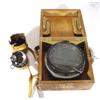 Image 1 : Cased military type P4A compass and a cased Francis Barker & Son small craft precision sextant